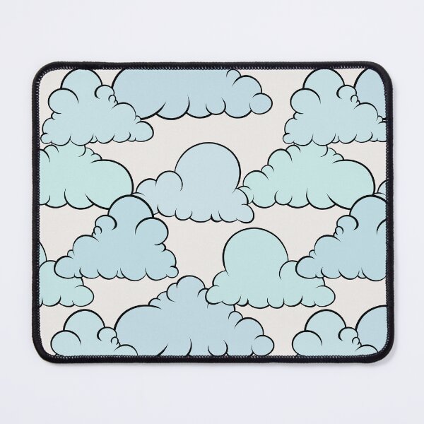 Item preview, Puffy Clouds Pattern designed and sold by CreativeDraws42.