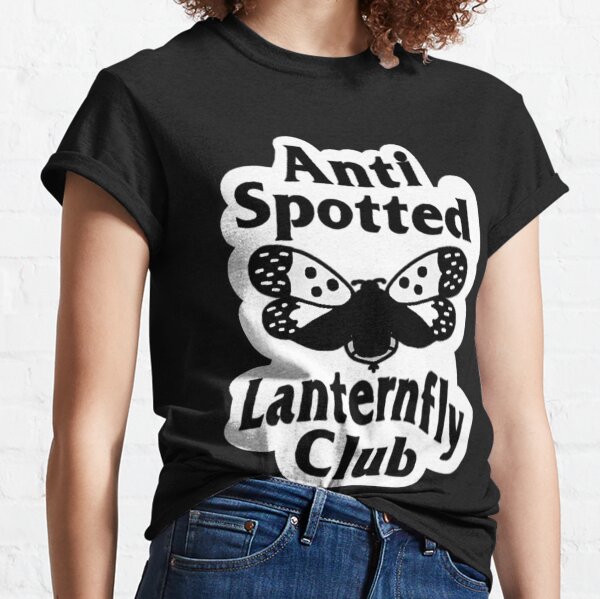 Item preview, Anti Spotted Lanternfly Club (Black and White) designed and sold by VexisssOfficial.