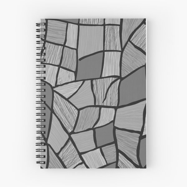 Item preview, Abstract stained glass window (gray / large / black background) designed and sold by MentaLee.