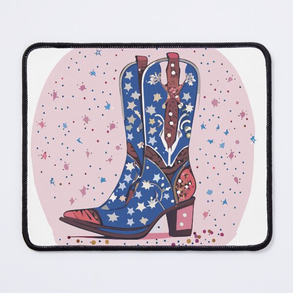 Item preview, Star Spangled Cowgirl designed and sold by Justina Designs.