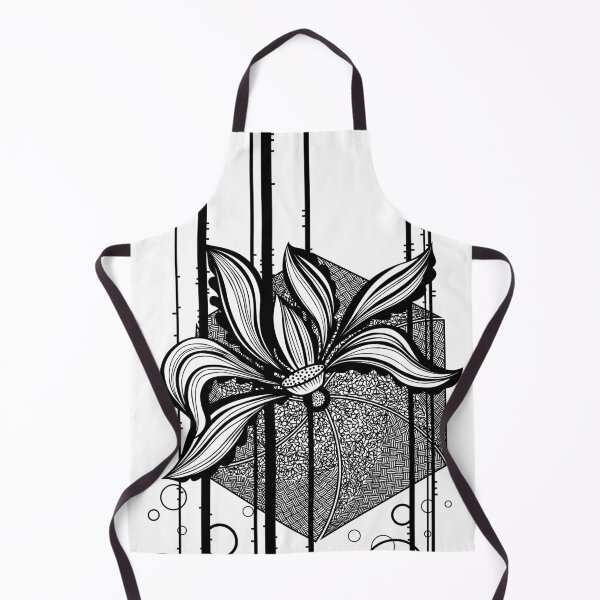 Item preview, Black & White Graphic Lily designed and sold by CalicoFlair.