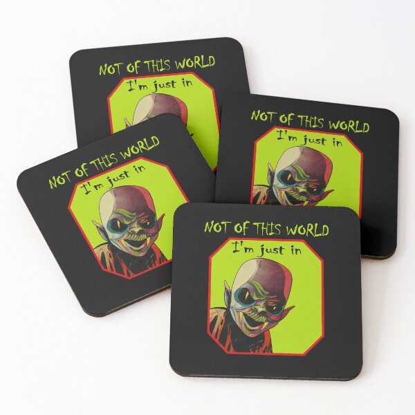 Item preview, Not of this world, I am just in - Vintage horror comic art designed and sold by Alex Starcatcher.