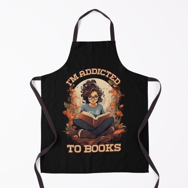 Item preview, I'm addicted to books pretty girl art design 3 designed and sold by OnionsFamily.
