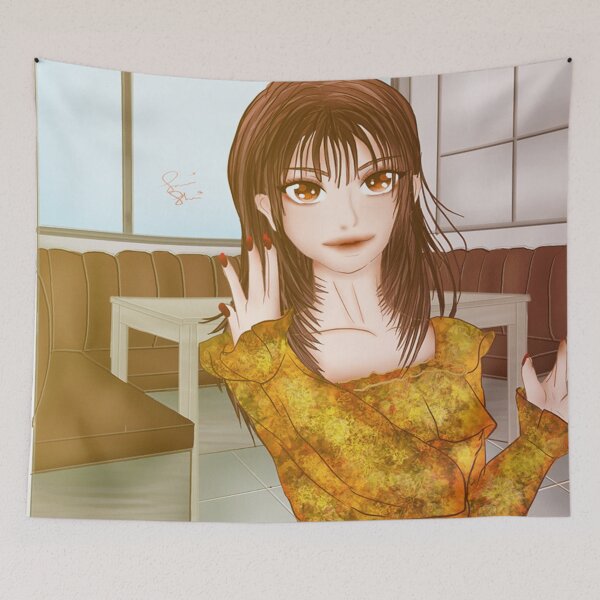 Item preview, anime girl cafe fall designed and sold by somishii.