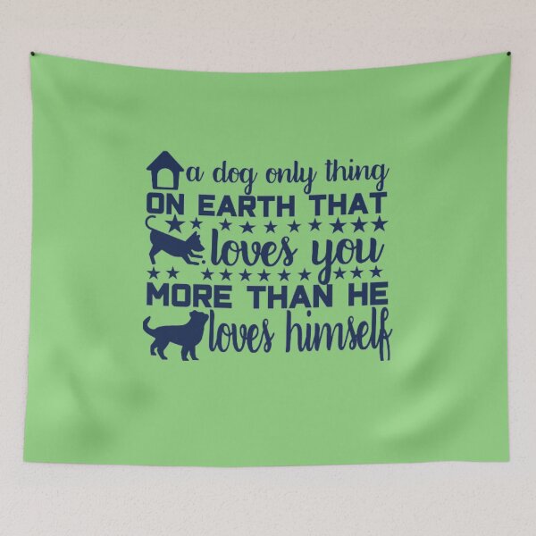 Item preview, A dog loves only you. designed and sold by NataAtelierArt.