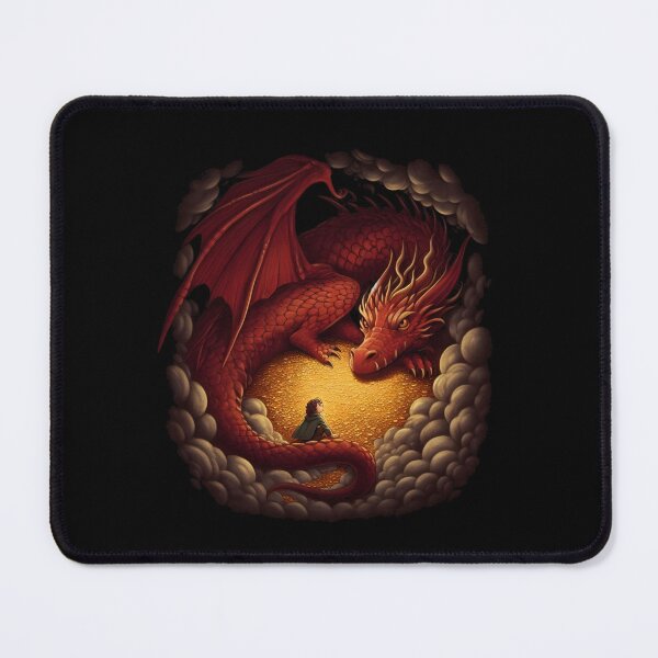 Item preview, Majestic Red Dragon and Adventurous Burglar - Fantasy designed and sold by Fenay Designs.