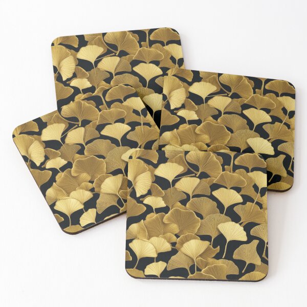 Item preview, ginko leaves designed and sold by vibrants2024.