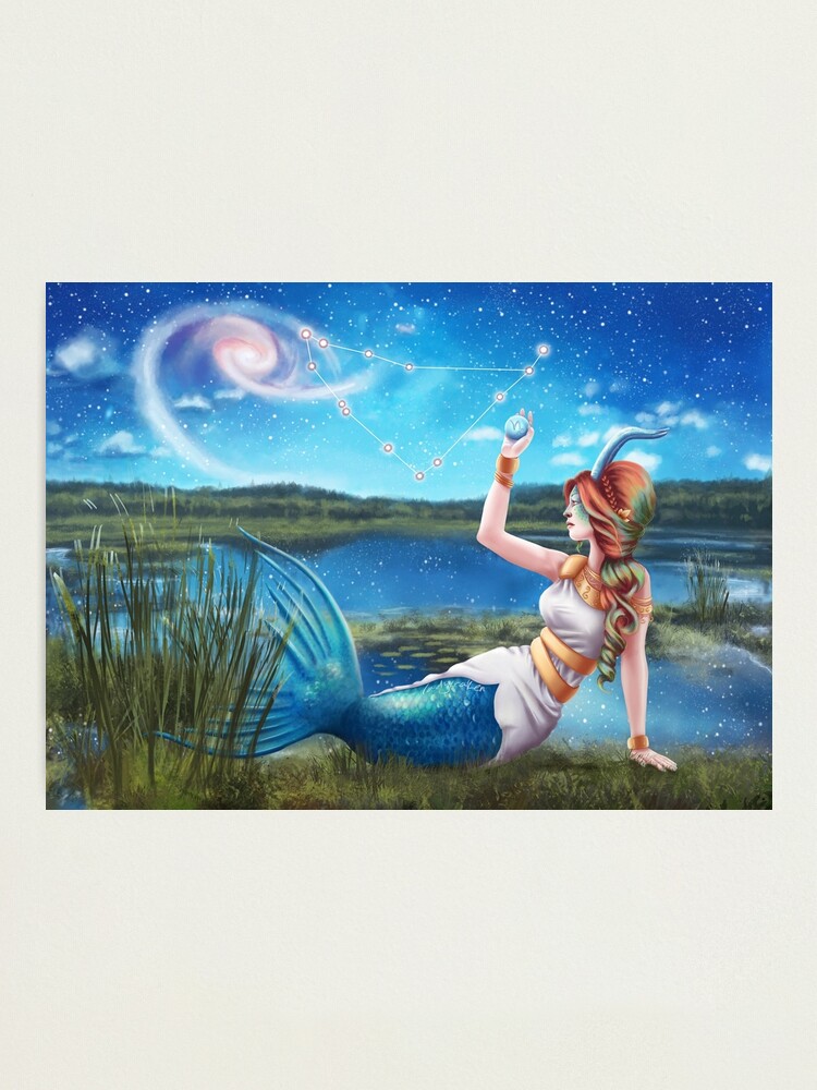 Alternate view of Capricorn OC - 12 Zodiac Ladies Photographic Print