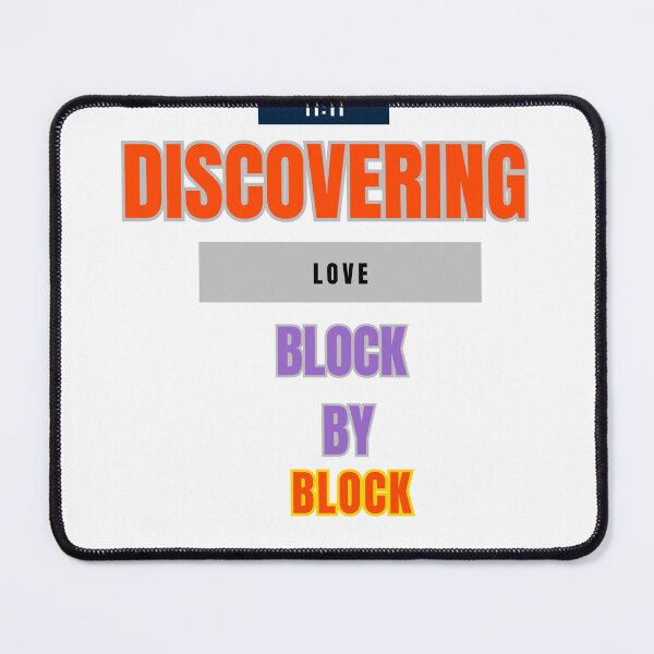 Item preview, Love Unearthed: Block by Block designed and sold by DesignSwirl.