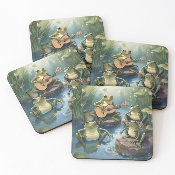Item preview, Froggy Serenade designed and sold by Cursin Critter.