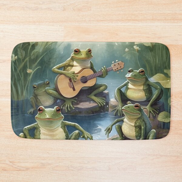 Item preview, Froggy Serenade designed and sold by Cursin Critter.