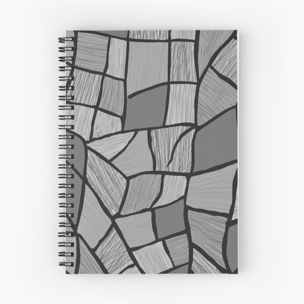Item preview, Abstract stained glass window (gray / large / blue background) designed and sold by MentaLee.