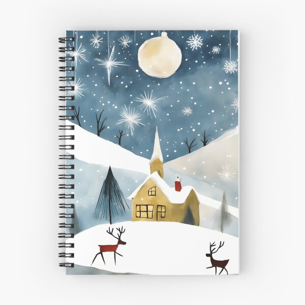 Item preview, Christmas Card Poster Art Festive Holiday Illustration 016 designed and sold by StickyBastardz.