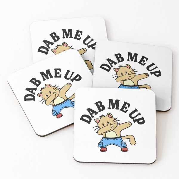 Item preview, Dab Me Up  - Cute Cat designed and sold by TaraGbear.