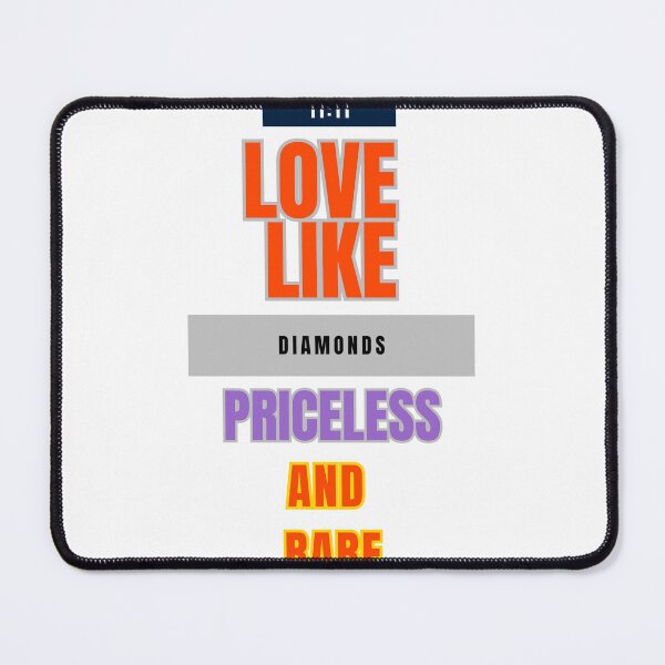 Item preview, Priceless and Rare Love: Like Diamonds designed and sold by DesignSwirl.