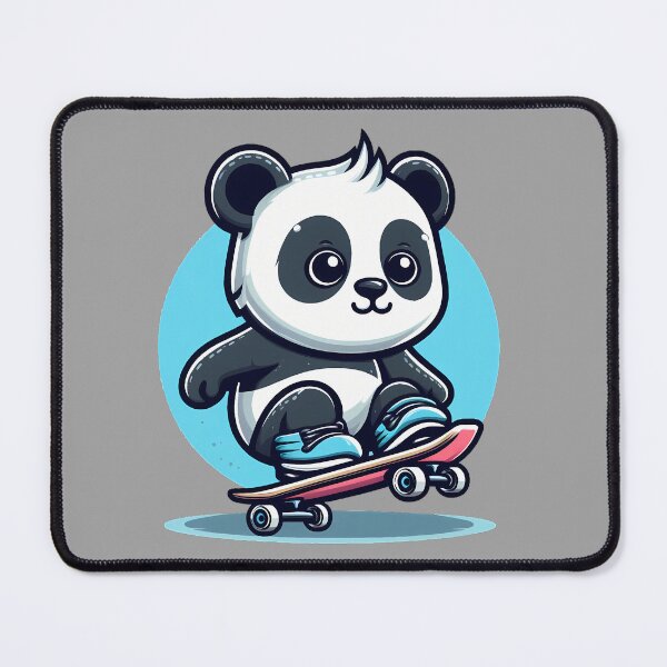 Item preview, Panda Skater Hang Loose designed and sold by Kittyzens.
