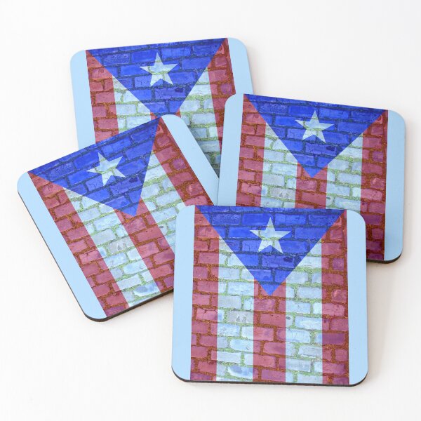 Item preview, Puerto Rican Flag Cobblestones San Juan Boricua Photography designed and sold by byDarling.