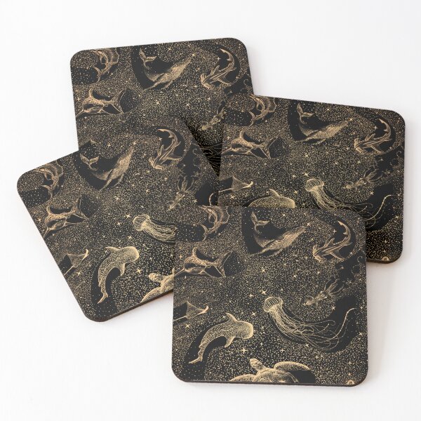 Item preview, Cosmic Ocean -  Dark GOLD Version designed and sold by AlirizaCAKIR.