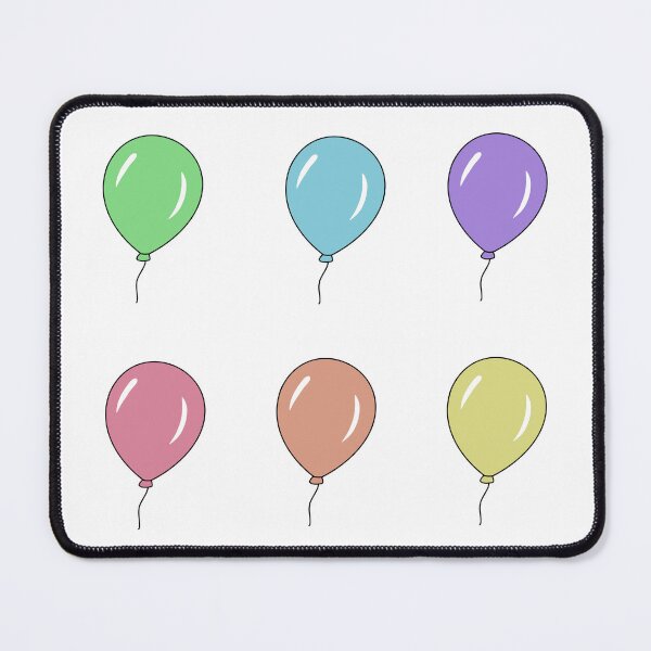 Item preview, Pastel Balloons Party Pack Set designed and sold by wonderxwander.