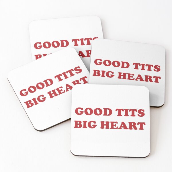 Item preview, good tits big heart designed and sold by createdbysydd.