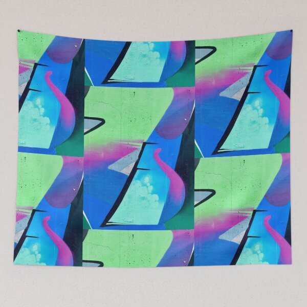 Item preview, Graffiti Neón art wall wall art abstract urban art  designed and sold by Tropical Blood.