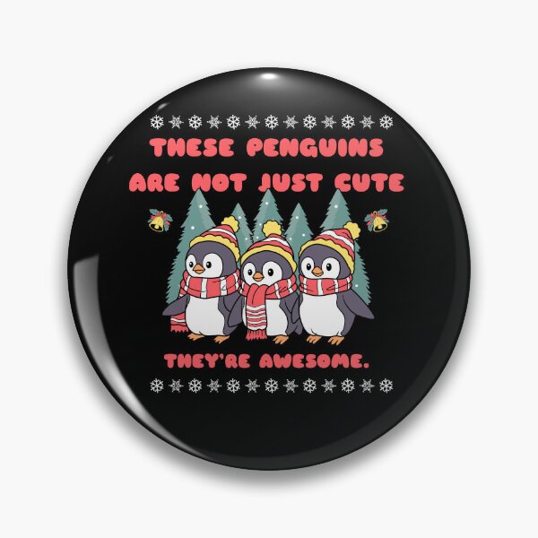 Item preview, Awesome Penguins Christmas designed and sold by WildWoodWaver.