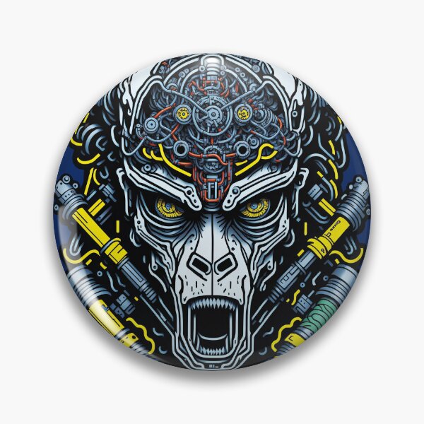 Item preview, Techno Apes S02 D100 designed and sold by Houerd.