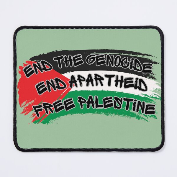 Item preview, End the genocide, end apartheid, free Palestine designed and sold by Planetary-Disco.