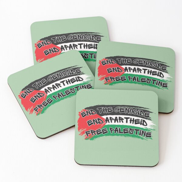 Item preview, End the genocide, end apartheid, free Palestine designed and sold by Planetary-Disco.