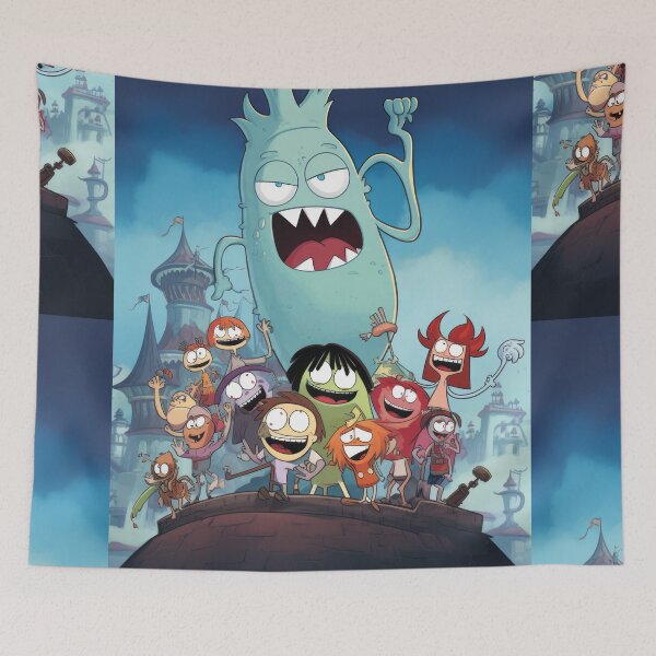 Item preview, Dark Animation World: Turquoise-Green Adventure designed and sold by Piotrek0001.