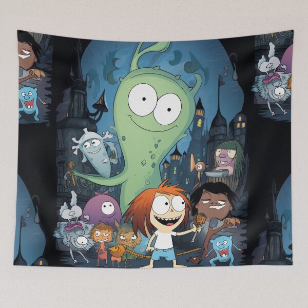 Item preview, Dark Animation World: Turquoise-Green Adventure designed and sold by Piotrek0001.