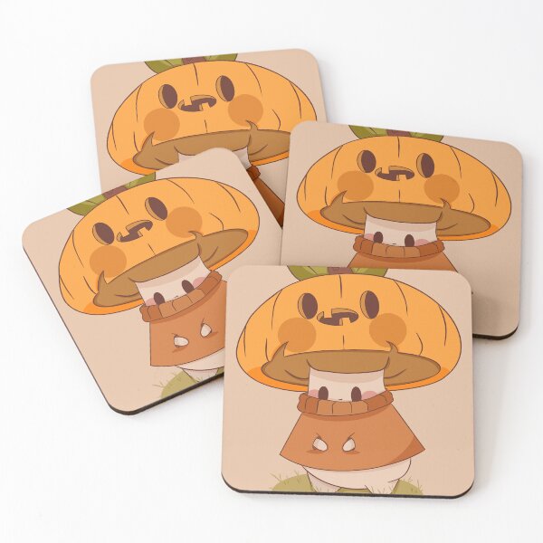 Item preview, Pumpkin mushroom designed and sold by froggiebums.
