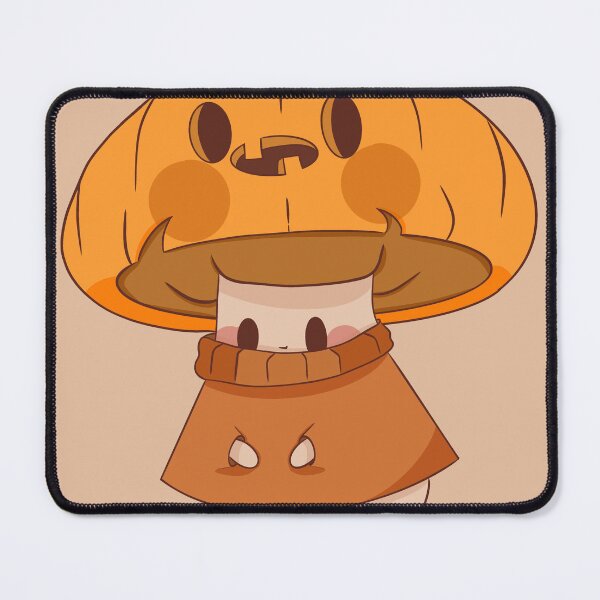 Item preview, Pumpkin mushroom designed and sold by froggiebums.