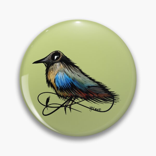Item preview, Zombie bird designed and sold by EMMJ-ART.