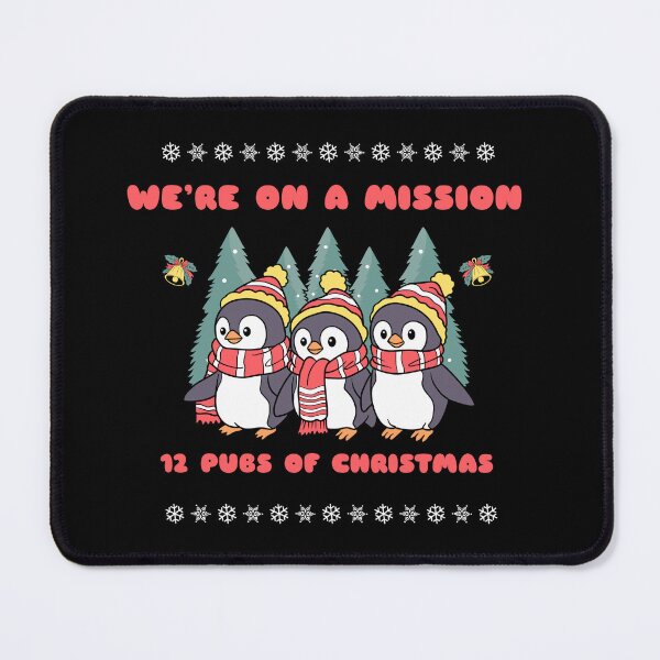 Item preview, 12 Pubs of Christmas Penguins designed and sold by WildWoodWaver.