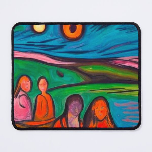 Item preview, Sitting on the lake shore designed and sold by George Hutton Hunter.