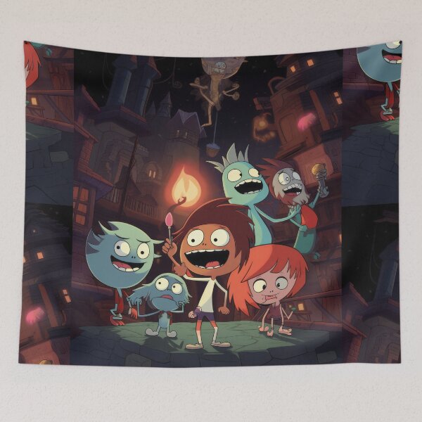 Item preview, Dark Animation World: Turquoise-Green Adventure designed and sold by Piotrek0001.