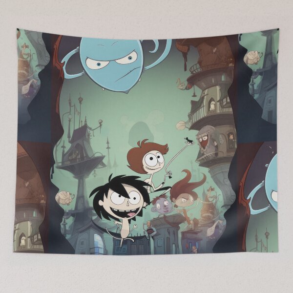 Item preview, Dark Animation World: Turquoise-Green Adventure designed and sold by Piotrek0001.