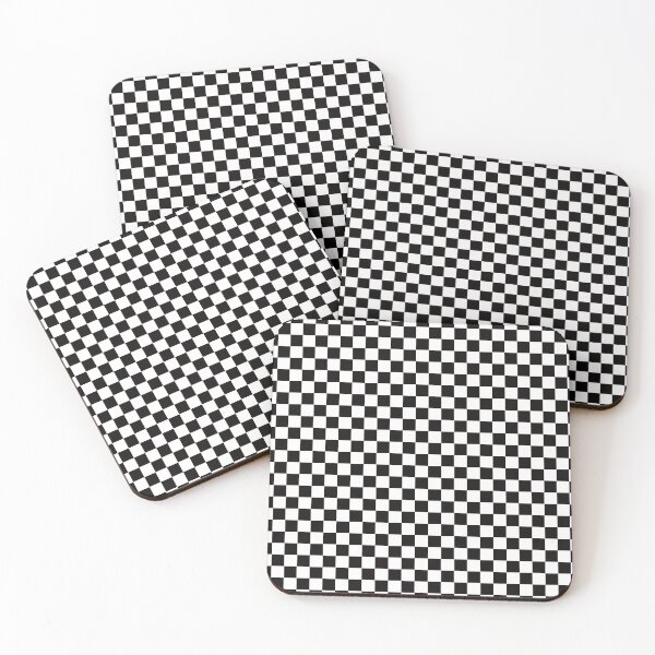 Item preview, Checker Black and White designed and sold by BayhillStudio.