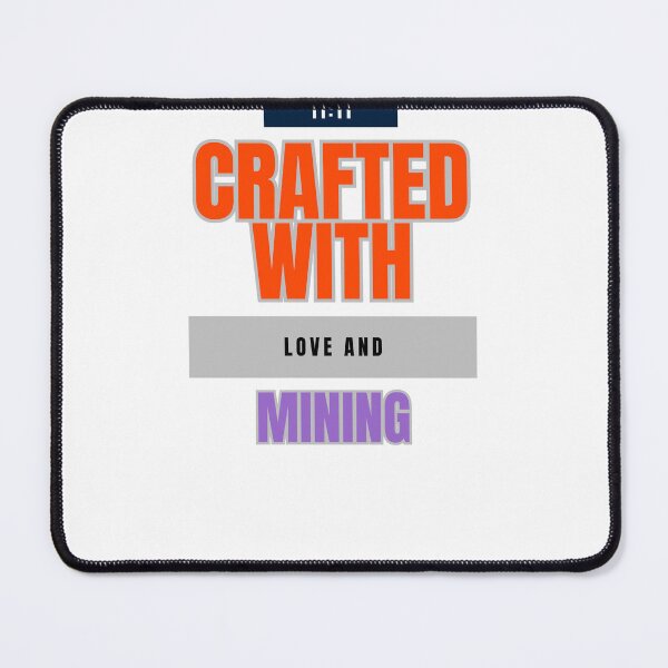 Item preview, Crafted with Love in Every Mine designed and sold by DesignSwirl.