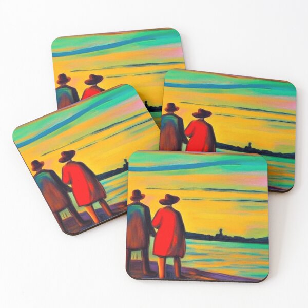 Item preview, Watching the flowing river designed and sold by George Hutton Hunter.