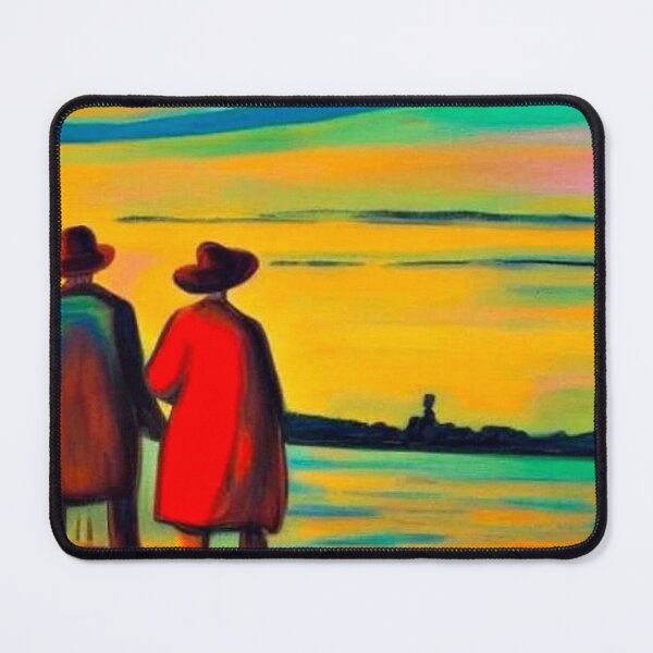 Item preview, Watching the flowing river designed and sold by George Hutton Hunter.