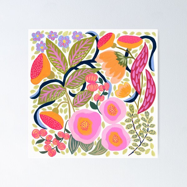 Item preview, Wild Blooms designed and sold by Suzanne Allard Design.