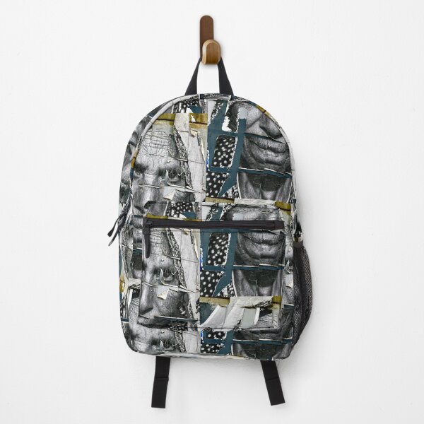 Item preview, Graffiti mural faces face black and white designed and sold by Tropical Blood.
