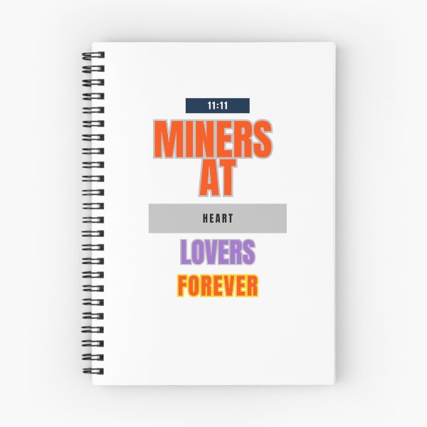 Item preview, Miners at Heart, Lovers Forever in Minecraft designed and sold by DesignSwirl.