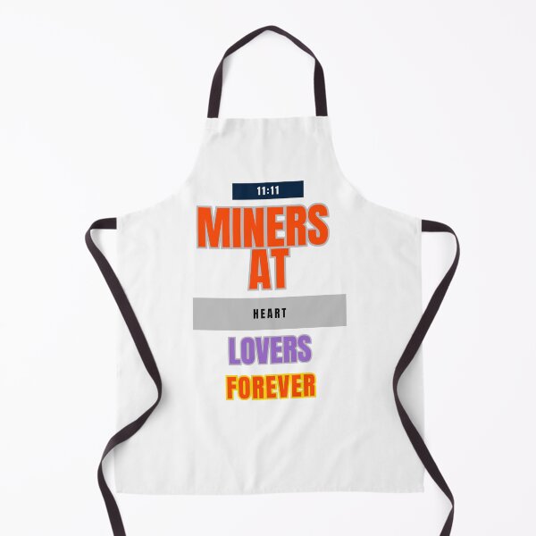 Item preview, Miners at Heart, Lovers Forever in Minecraft designed and sold by DesignSwirl.