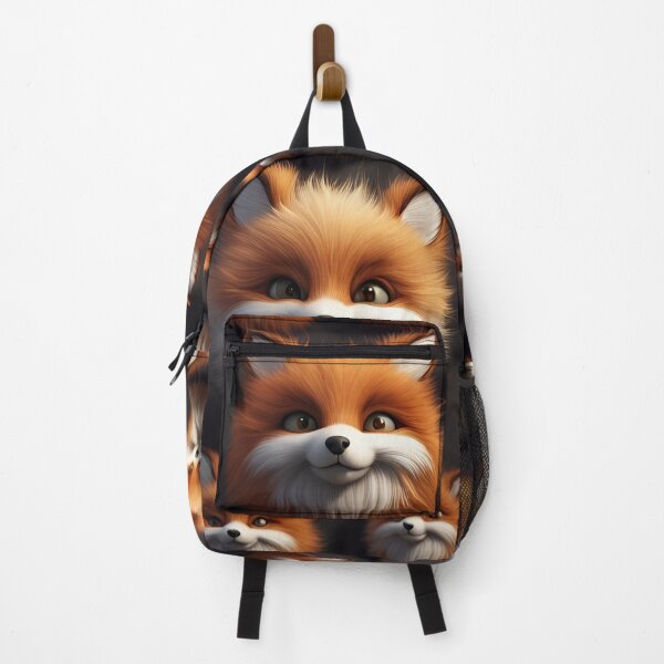 Item preview, Adorable Fluffy Fox - A Delightful Companion for Nature Lovers designed and sold by Manimilo.
