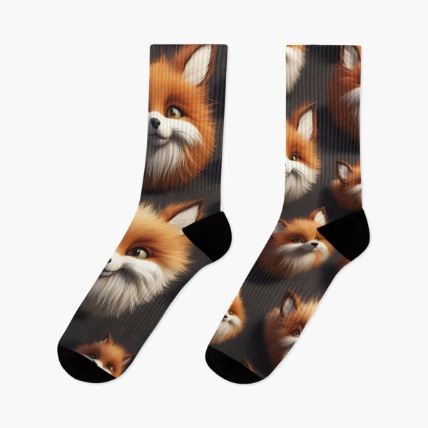 Item preview, Adorable Fluffy Fox - A Delightful Companion for Nature Lovers designed and sold by Manimilo.