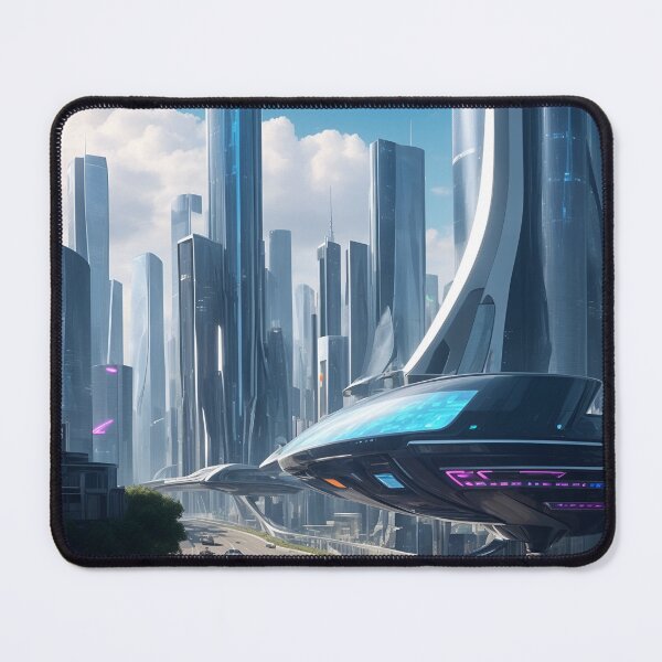 Item preview, futuristic cyber city designed and sold by etjcavas.