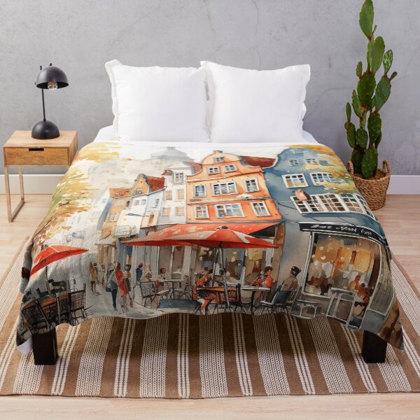 Item preview, Essen Cityscape: Watercolor Visions designed and sold by KatVik-Design.